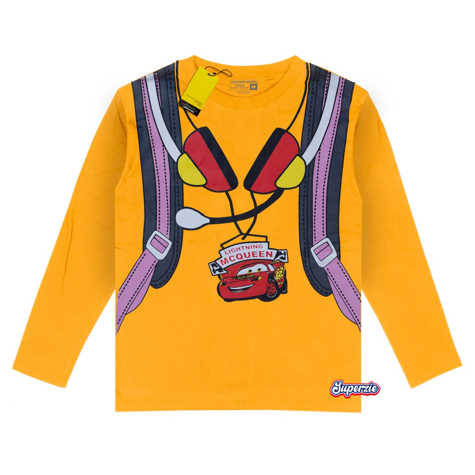 Little M Car Print Kaos Anak Laki-laki main image 1
