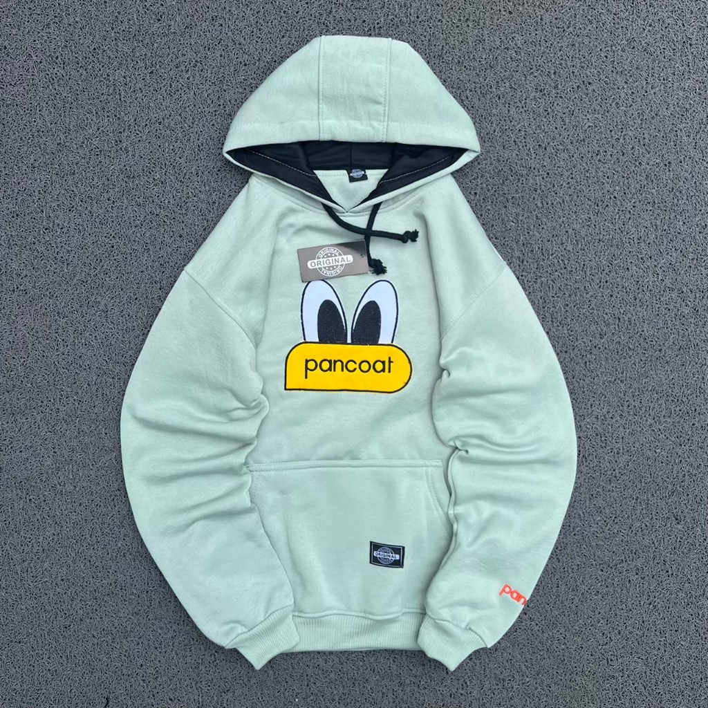 Jual Hoodie Pancoat Fullover Bordir Mint Color Premium Unisex Pria dan ...