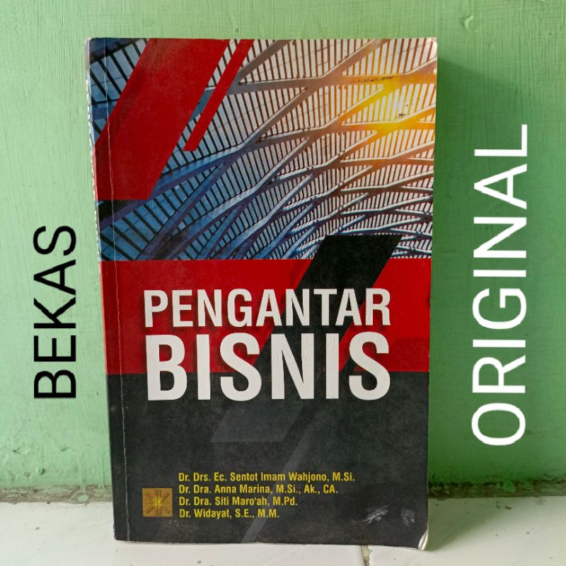 Jual Buku Pengantar Bisnis Edisi 1 Pertama Bisnis Dan Ekonomi Penerbit ...