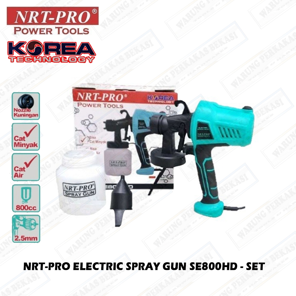 Jual NRTPRO SE800HD Spray Gun Electric Paint Zoom Listrik / Alat Cat