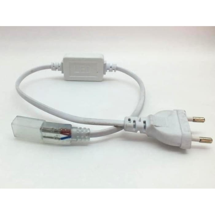 Jual Plug Cord Kabel Colokan Lampu Selang LED SMD 5050 / Soket Lamp ...