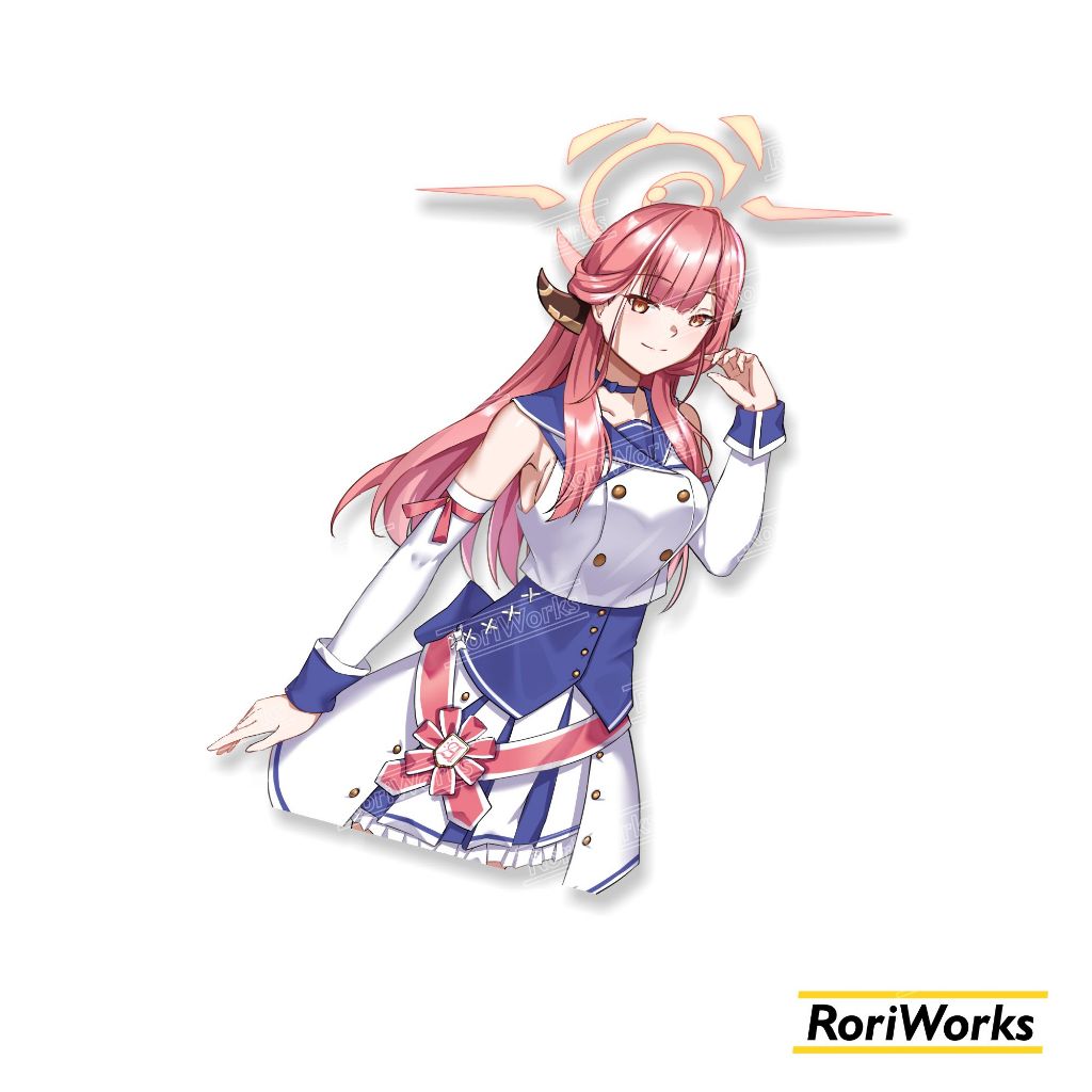 Jual Stiker Kiss cut - Aru Rikuhachima Idol | Blue Archive | Shopee
