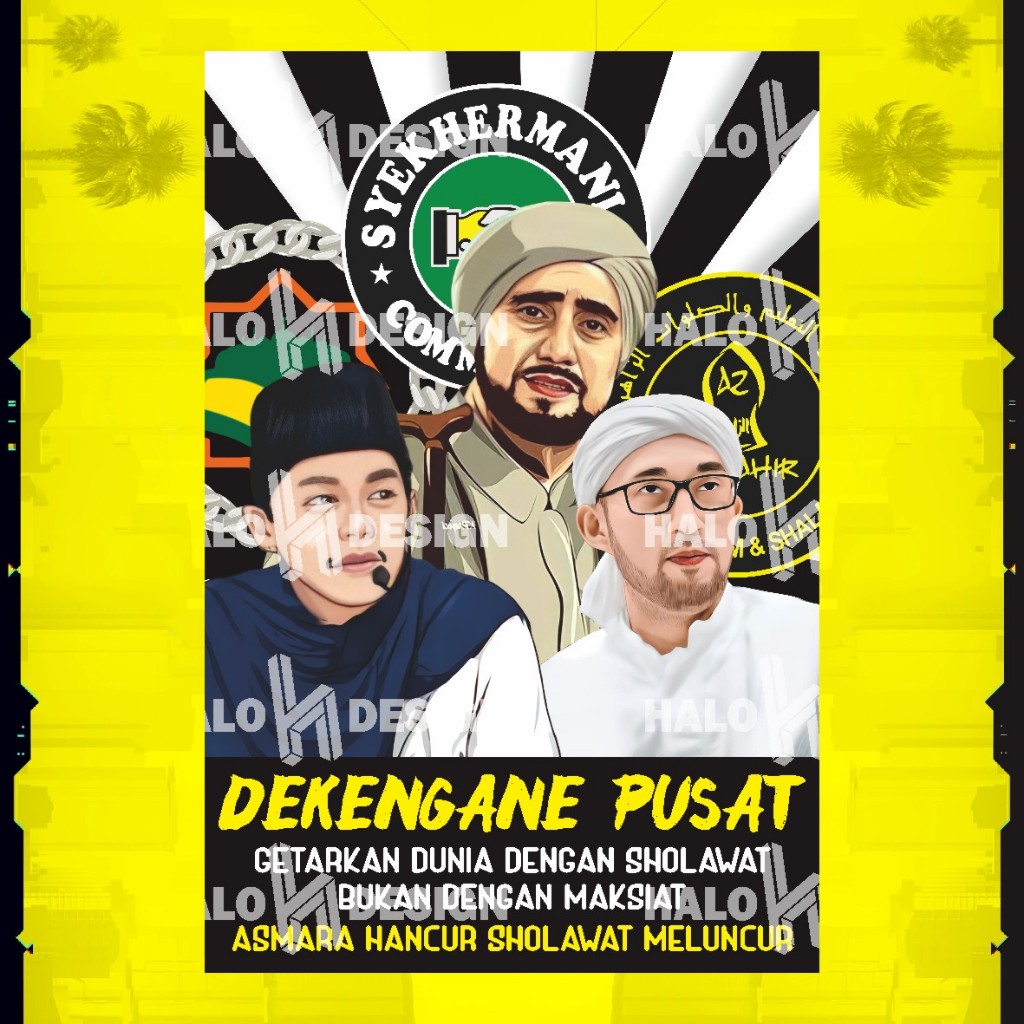 Jual BENDERA SHOLAWAT DEKENGANE PUSAT | Bendera Majelis | Bendera ...