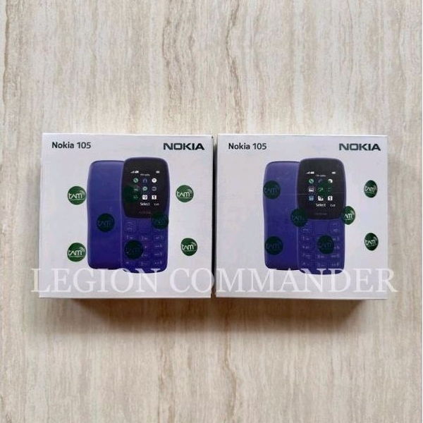 Jual Nokia 105 Dual SIM 2019/2022 Garansi Resmi Wrap TAM | Shopee Indonesia