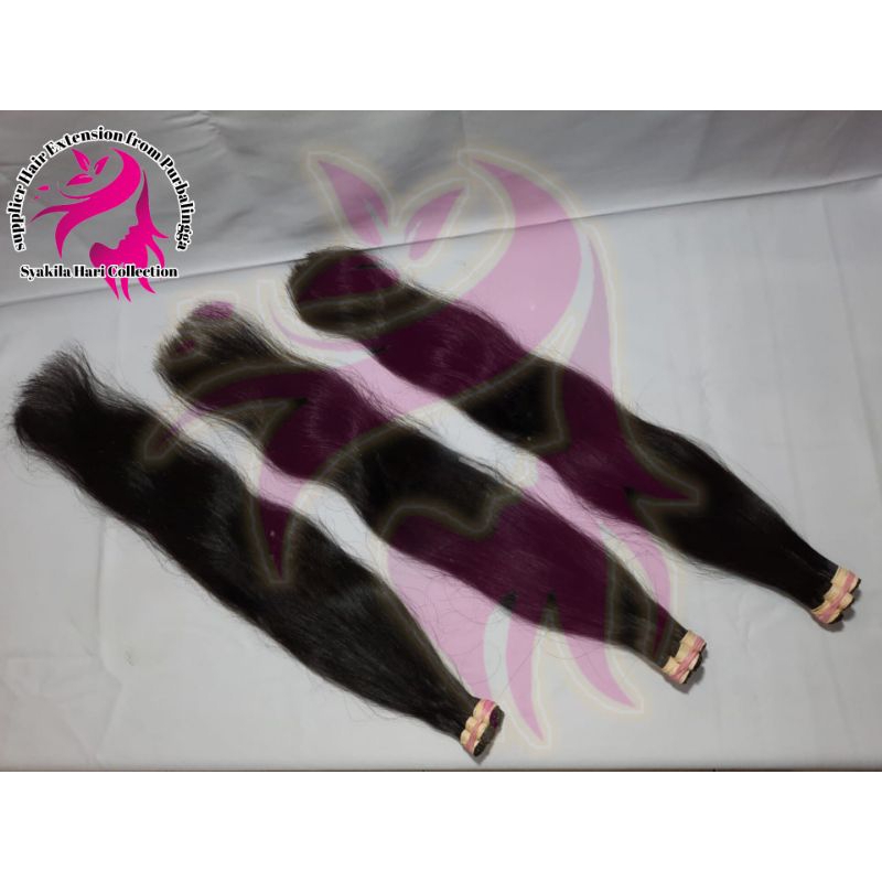 Jual RAMBUT SAMBUNG UKURAN 40-45cm 100% HUMAN HAIR | Shopee Indonesia