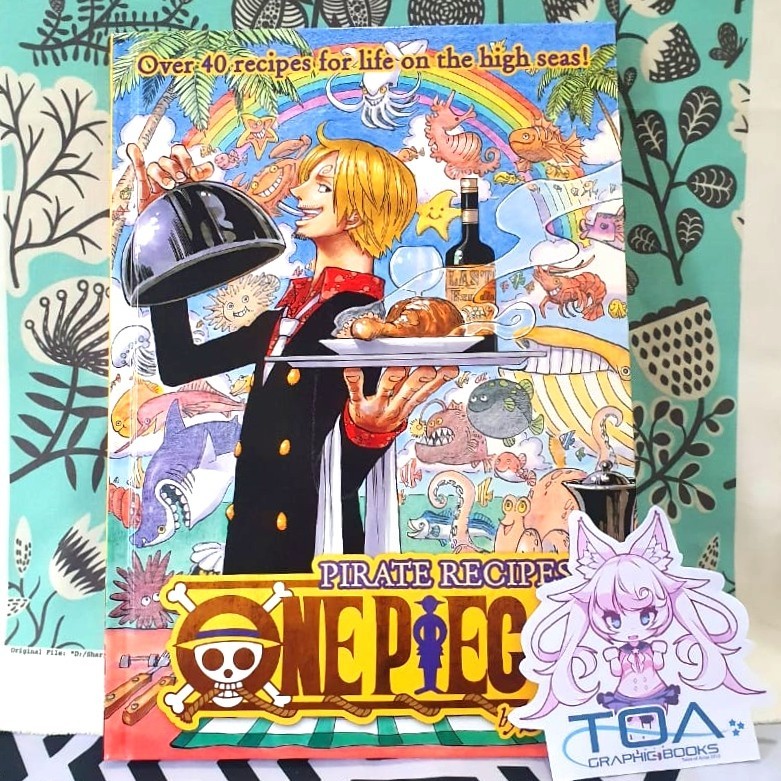 Jual One Piece Sanji Pirate Recipes Book / CookBook Pre Order Shopee Indonesia