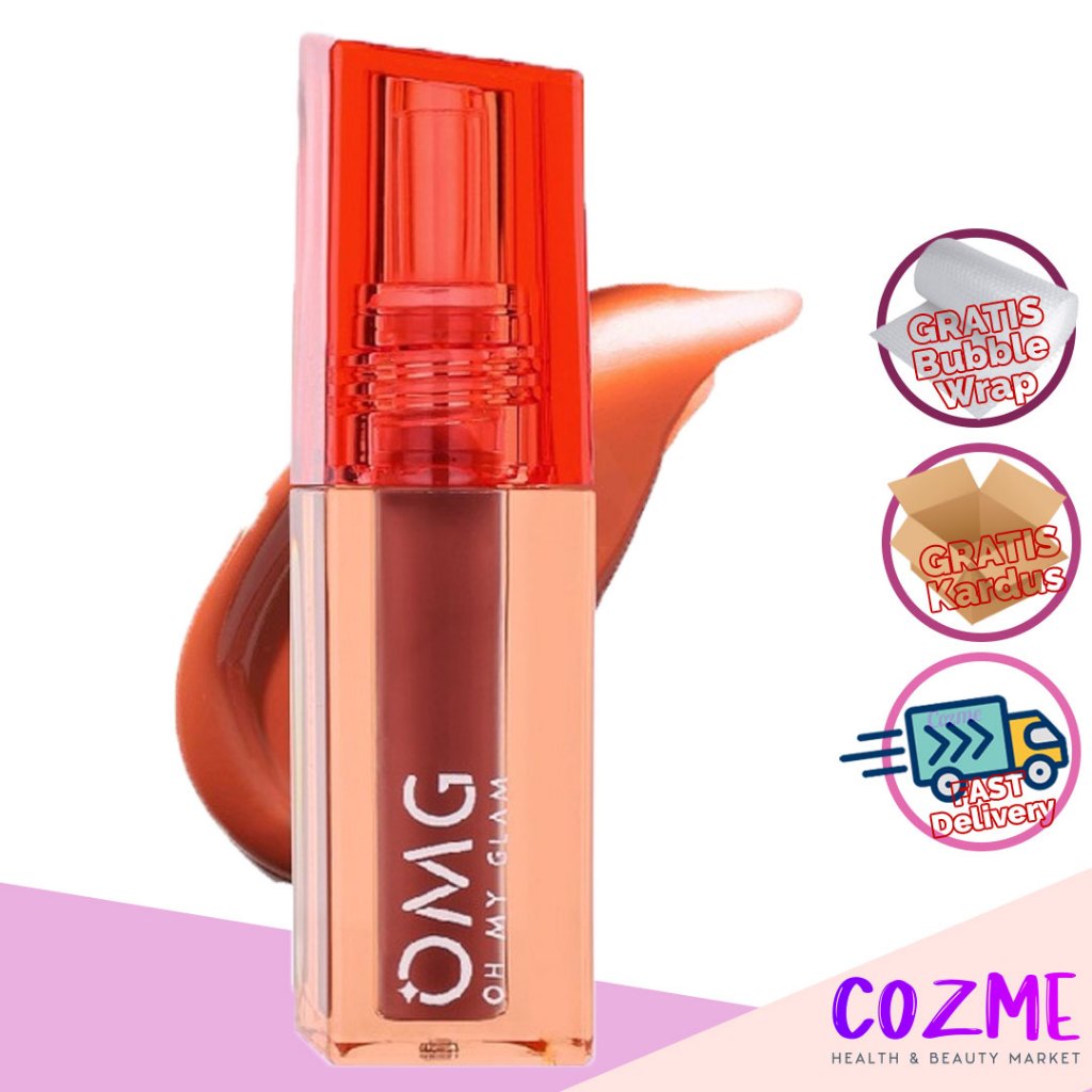 Jual OMG Oh My Glam Glassy Lip Tint Shopee Indonesia