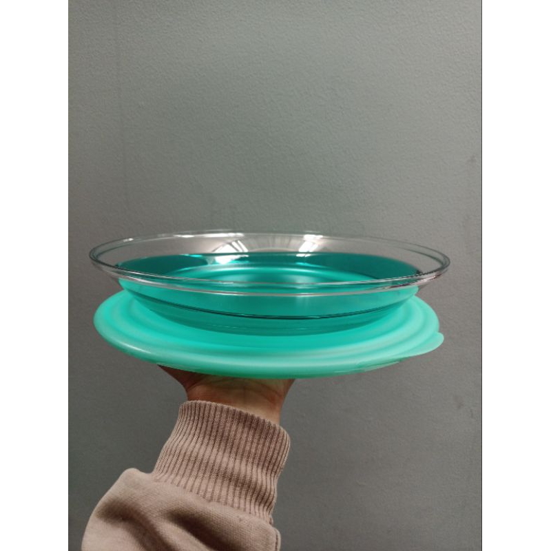 Jual Eleganzia Serving Platter Tupperware / Wadah Saji Shopee Indonesia