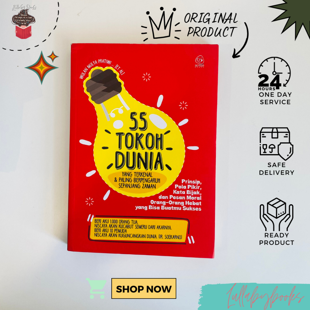 Jual Buku Inspirasi Sukses : 55 Tokoh Dunia | Shopee Indonesia