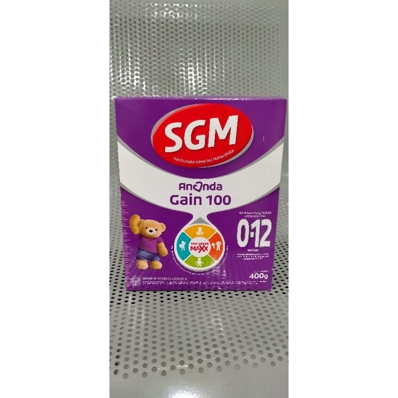 Jual SGM Ananda Gain 100 (400g) | Shopee Indonesia