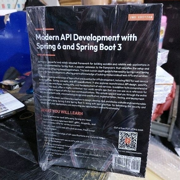 Jual Buku Modern API Development with Spring 6 and Spring Boot 3: 2nd ...