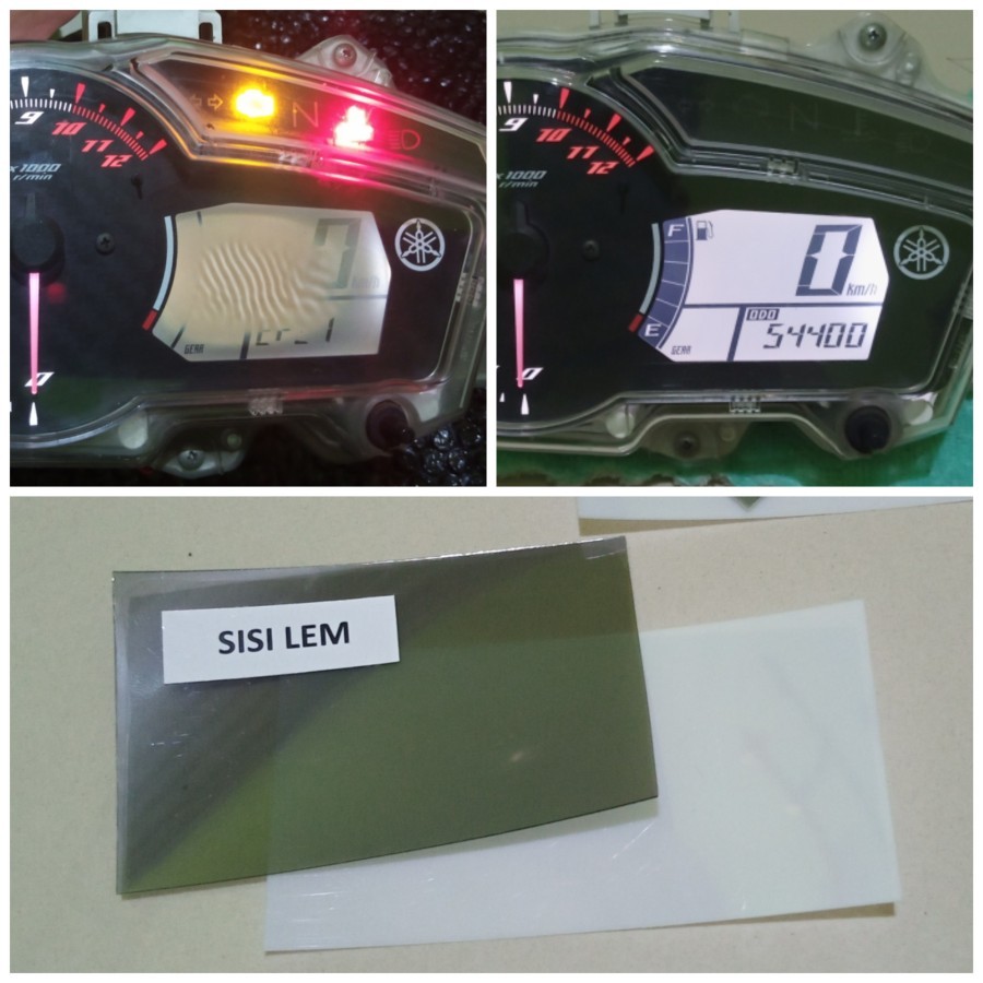 Jual Polaris Polarizer PNP LCD Speedometer Jupiter Mx King 150 Sunburn