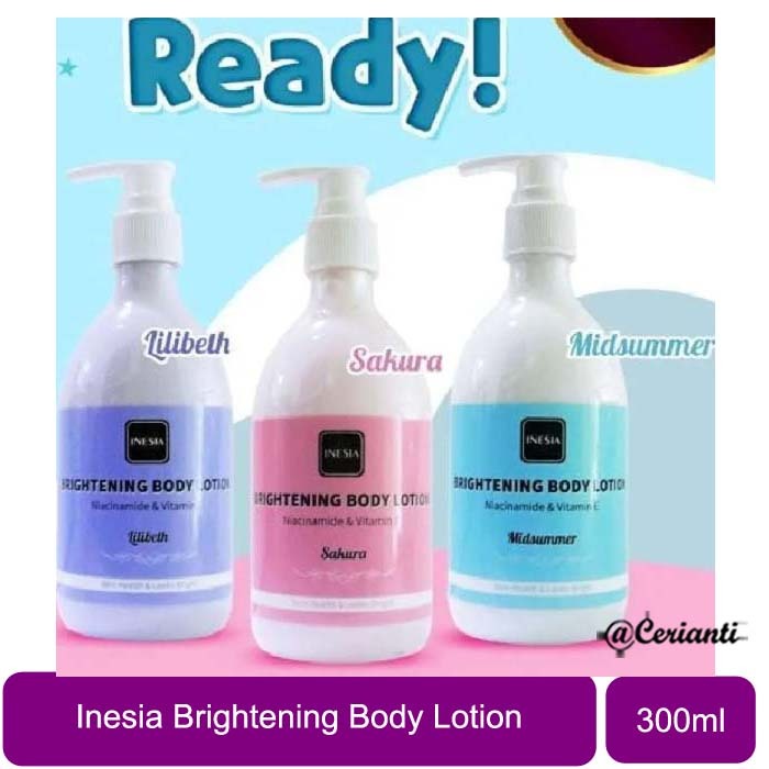 Jual Inesia body Lotion | Shower Gel | Pemutih badan | Lotion Parfume ...
