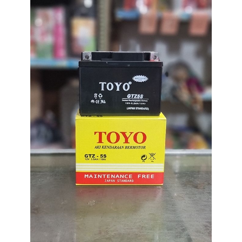Jual Aki Toyo GTZ5S | Shopee Indonesia