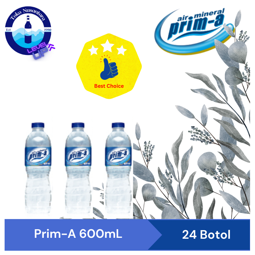 Jual Air Mineral Prim A Botol Tanggung 600ml Harga Per Dus Instantsameday Shopee Indonesia 2865