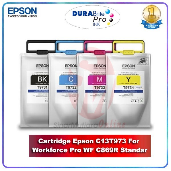 Jual Tinta Cartridge Epson T C T For Workforce Wf C R