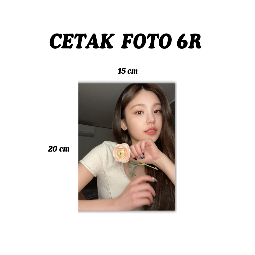 Jual [6R] Cetak Pas Foto 6R Murah Berbagai Ukuran Bebas Custom | Shopee ...