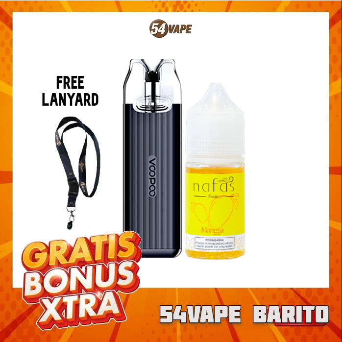 Jual Voopoo Vmate Infinity Pod 900mAH 3ml + Liquid Nafas Pods Friendly ...
