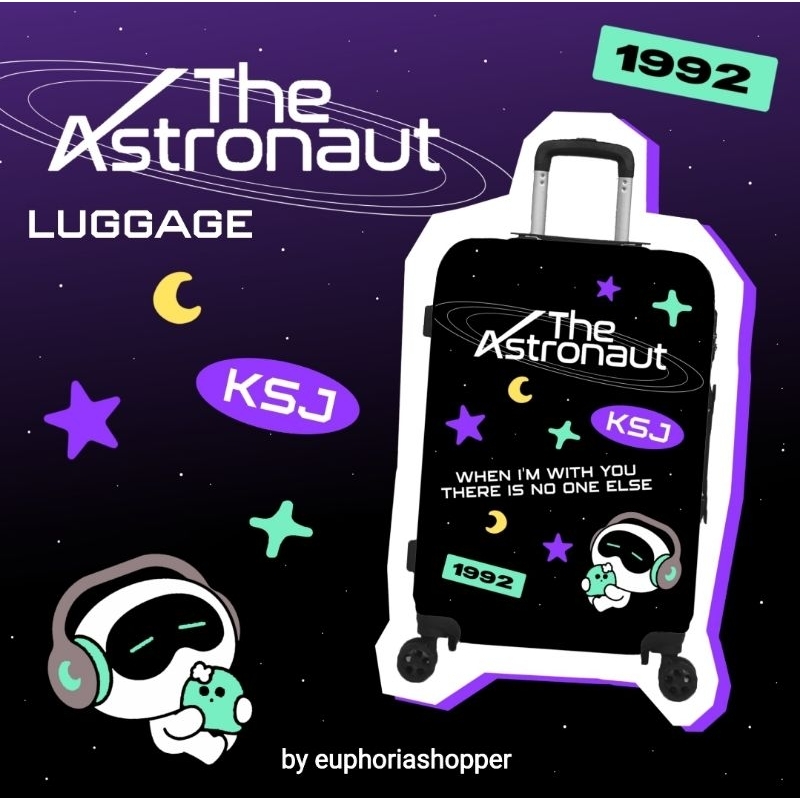 Jual koper kim seokjin bts the astronaut by euphoriashopper | Shopee ...