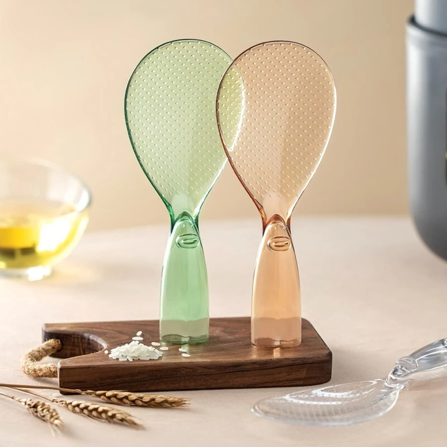 Transparan Centong Nasi / Centong Nasi Sendok Transparan Anti Lengket | AutoStock