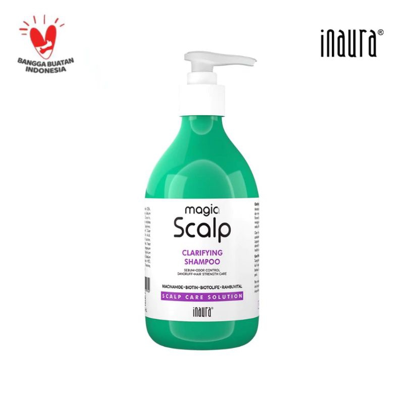 Jual Inaura Magia Scalp Clarifying Shampo atau Shampo Ketombe | Shopee ...