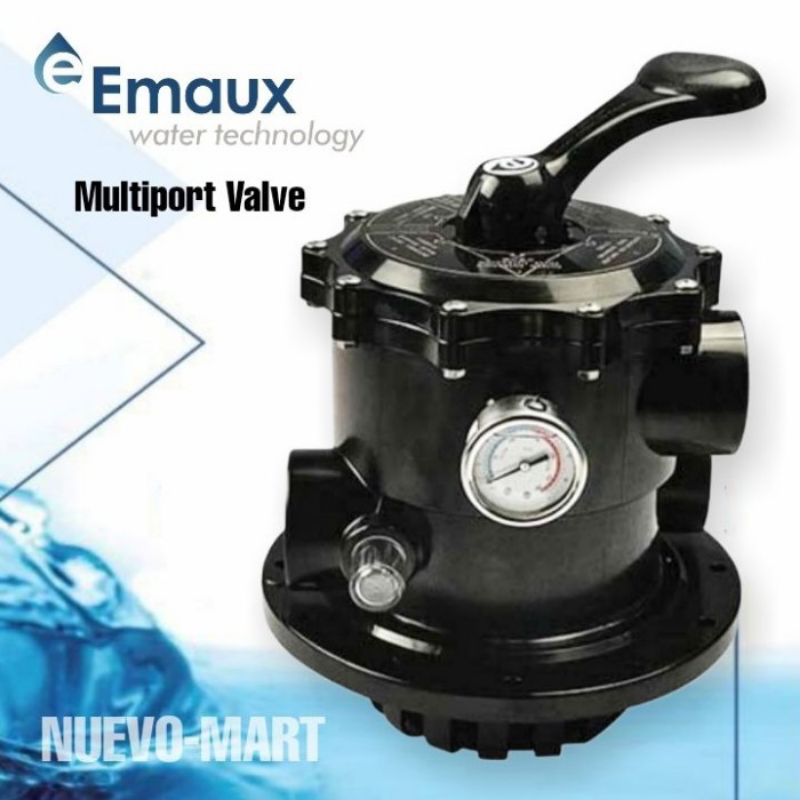 Jual Top Mount Multiport Valve Sand Filter EMAUX V700 V800 V900 V1000 2 ...