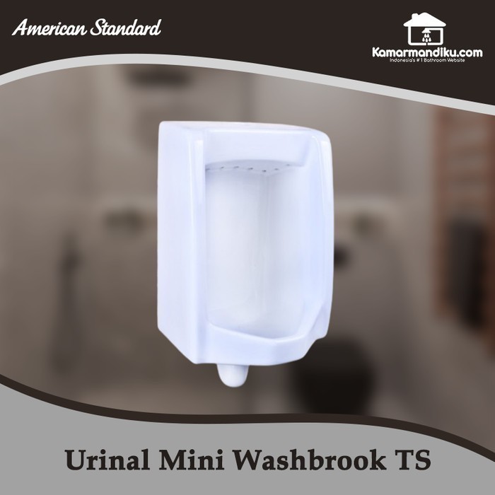 Jual American Standard Urinal Mini Washbrook TS Complete Set PROM