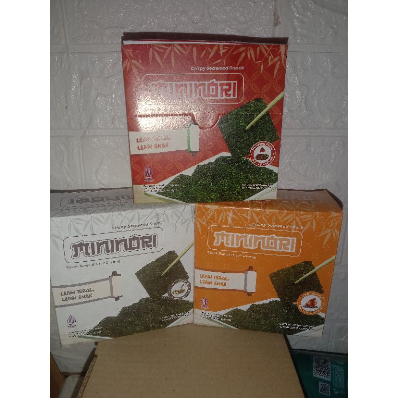 Jual mininori rumput laut box | Shopee Indonesia