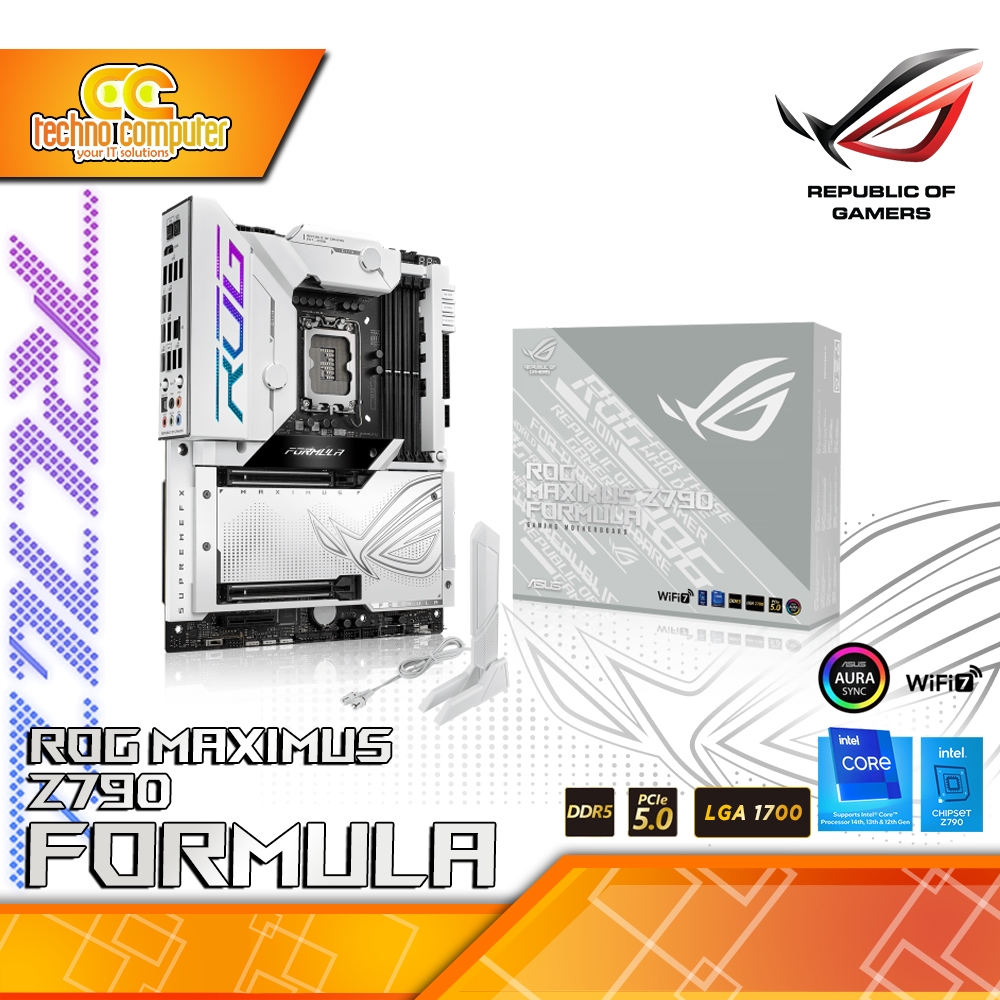 Jual MOTHERBOARD ASUS ROG MAXIMUS Z790 FORMULA - ATX, LGA1700, Z790 ...
