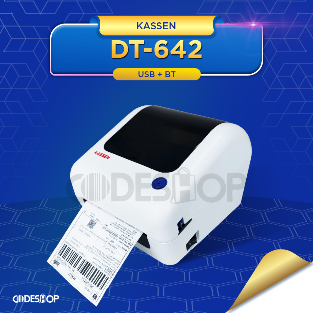 Jual Printer Barcode Kassen Dt Dt Cetak Label Thermal Usb