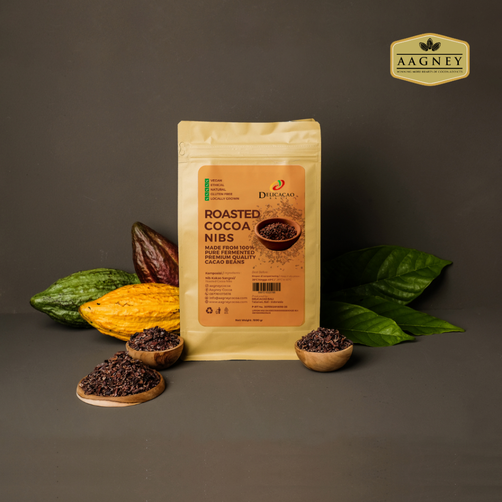 Jual Roasted Cocoa Nibs Aagney Cocoa Shopee Indonesia