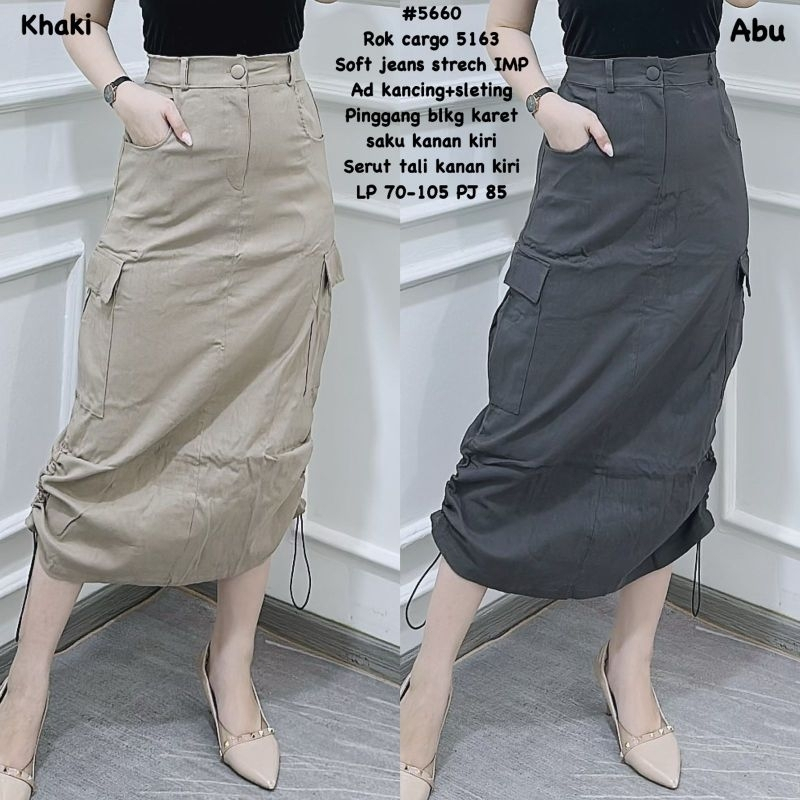 Jual LULU ROK CARGO SERUT WANITA // CARGO SKIRT KOREAN STYLE | Shopee ...