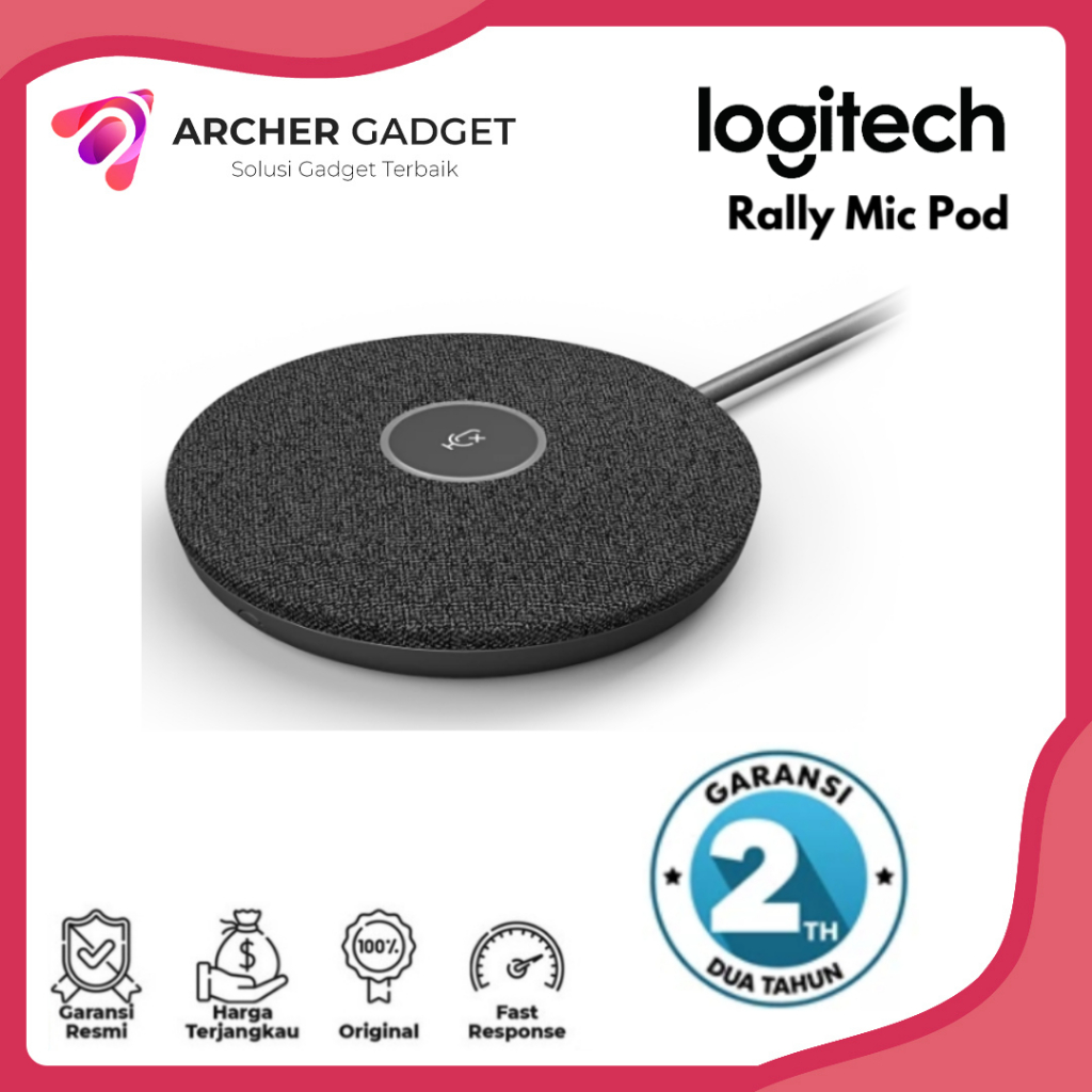 Jual Logitech VC Group Rally Mic Pod - Logitech Rally Mic Pod - Modular ...