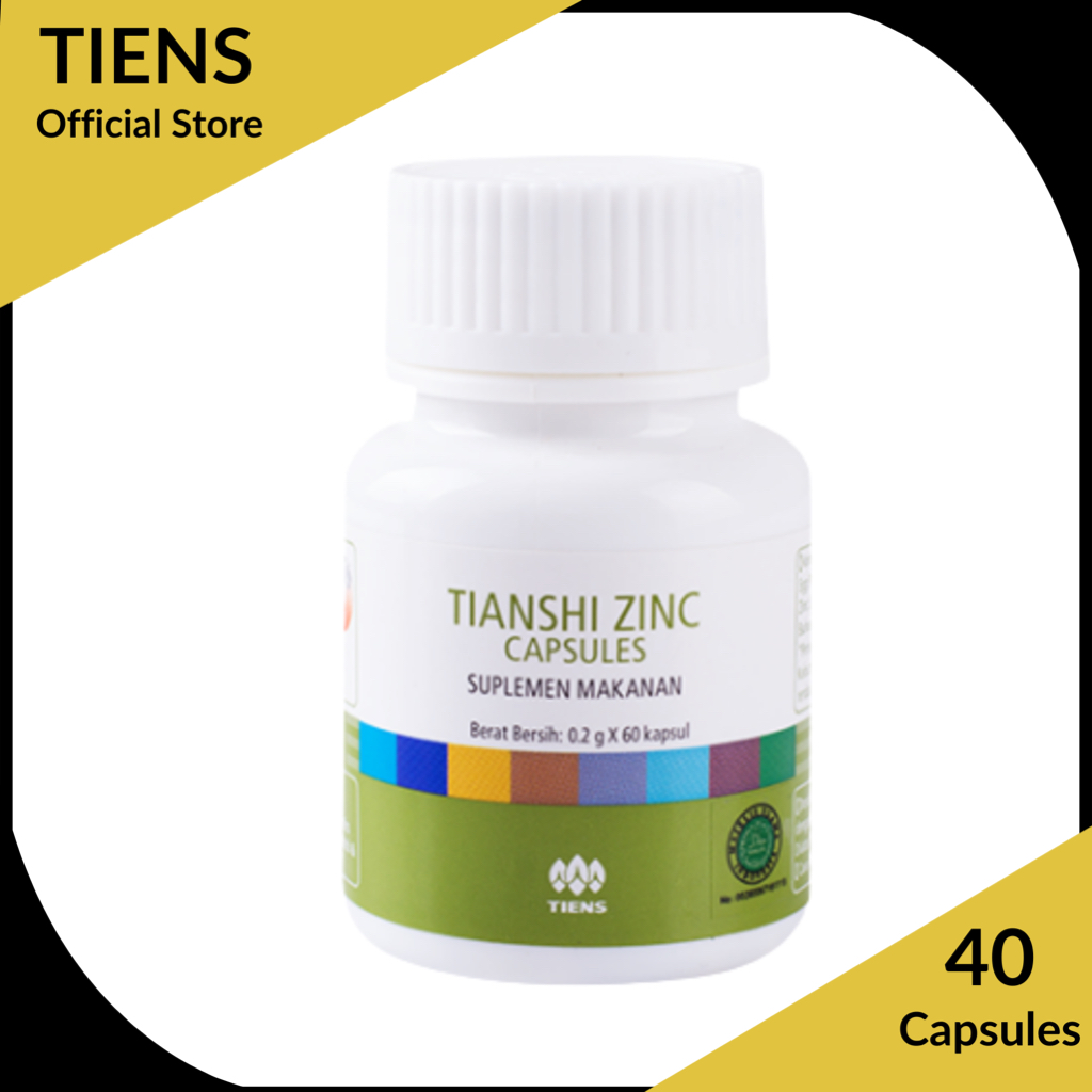 Jual Tiens COD Zinc Penggemuk Badan Dan Penambah Masa Otot | Tiens