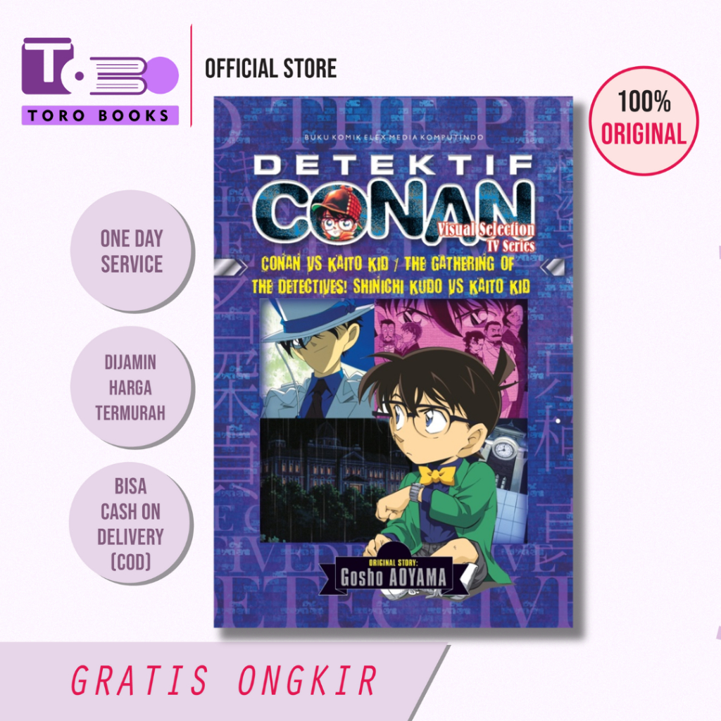 Jual Detektif Conan: Conan VS Kaito Kid - The Gathering Of The ...