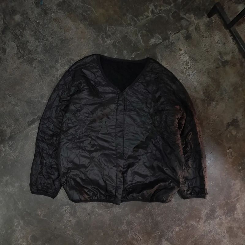 Jual BASIC SHERPA QUILTED LINER JACKET BLACK Shopee Indonesia