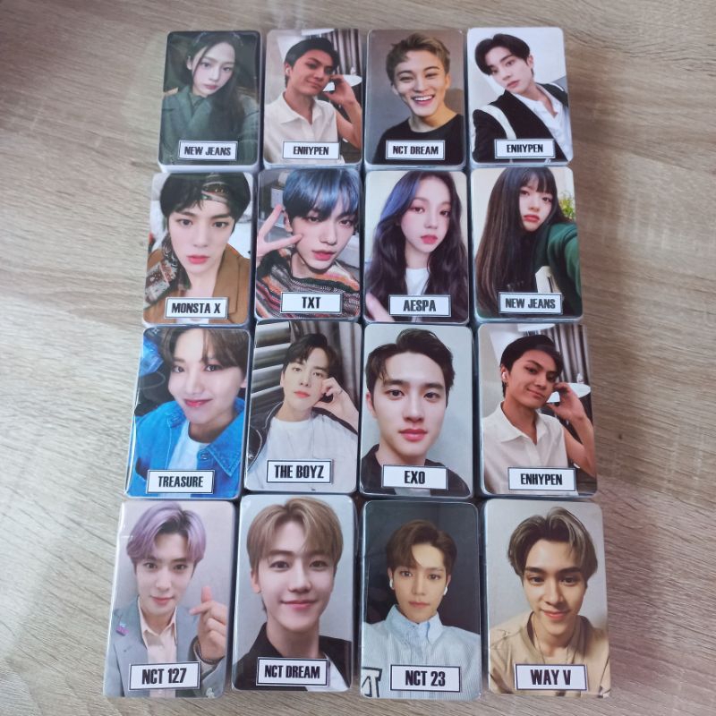 Jual Photocard 100pcs + FREEBIES + INNERSLEEVE | Shopee Indonesia