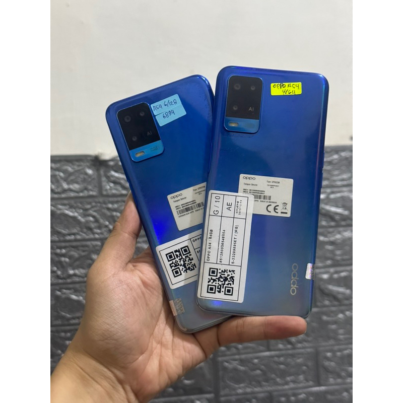 Jual Handpone Hp Oppo A54 Ram 4/128 4/64 Second Original Seken murah