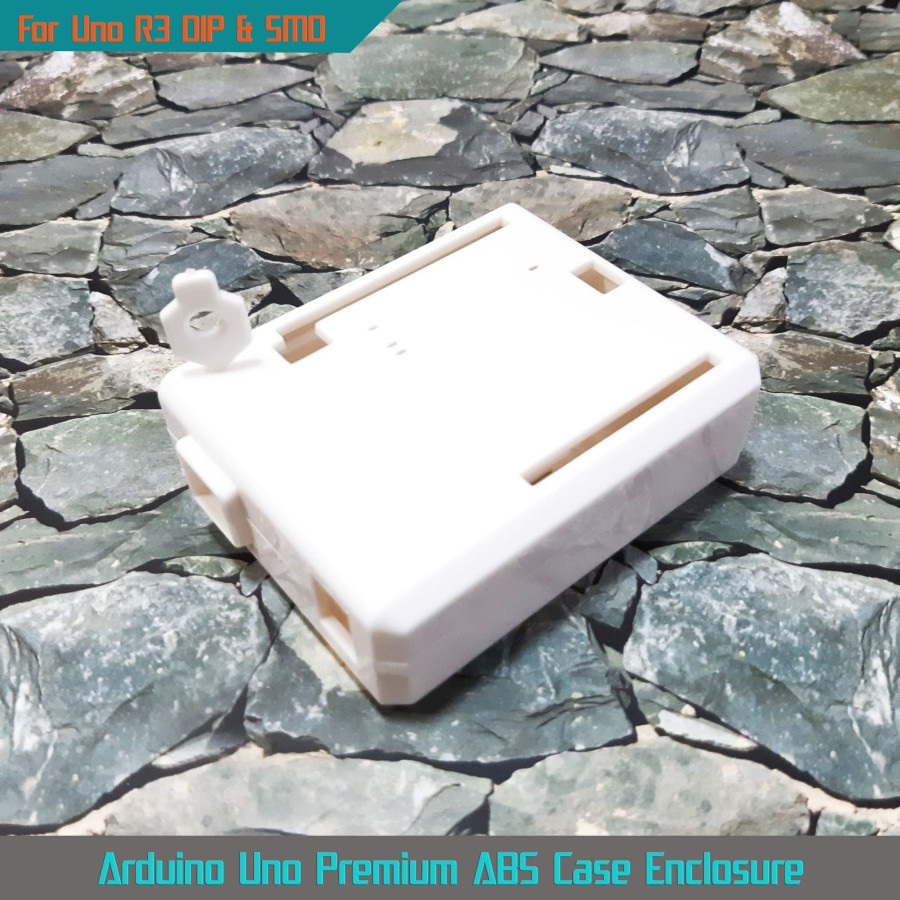Jual Box Arduino Uno R3 ABS Case Enclosure Warna Putih Glossy Import ...