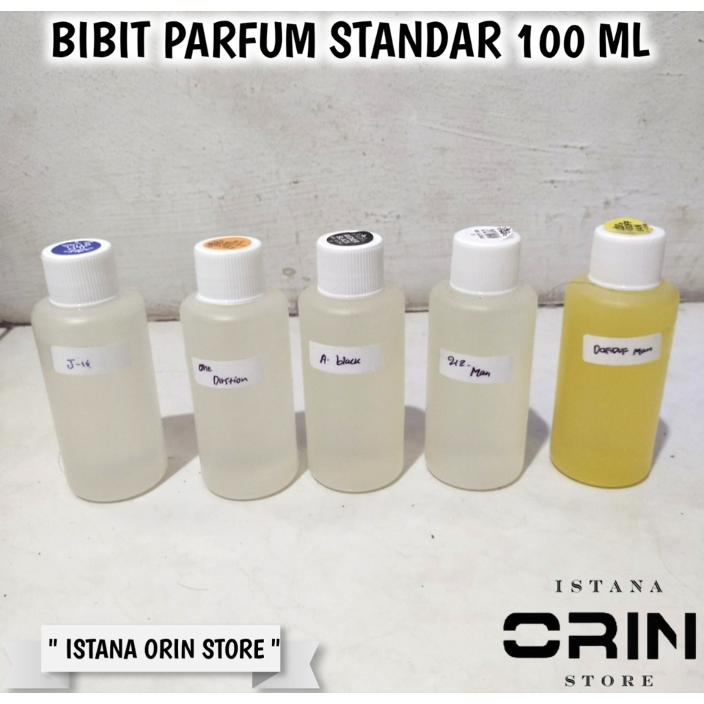 Jual BIBIT PARFUM MURNI STANDAR ISI 100ML NON AL-KOHOL TANPA