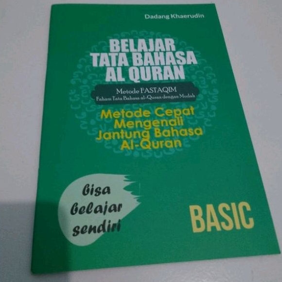 Jual BELAJAR TATA BAHASA AL QURANMetode FASTAQIM Faham Tata Bahasa Al ...