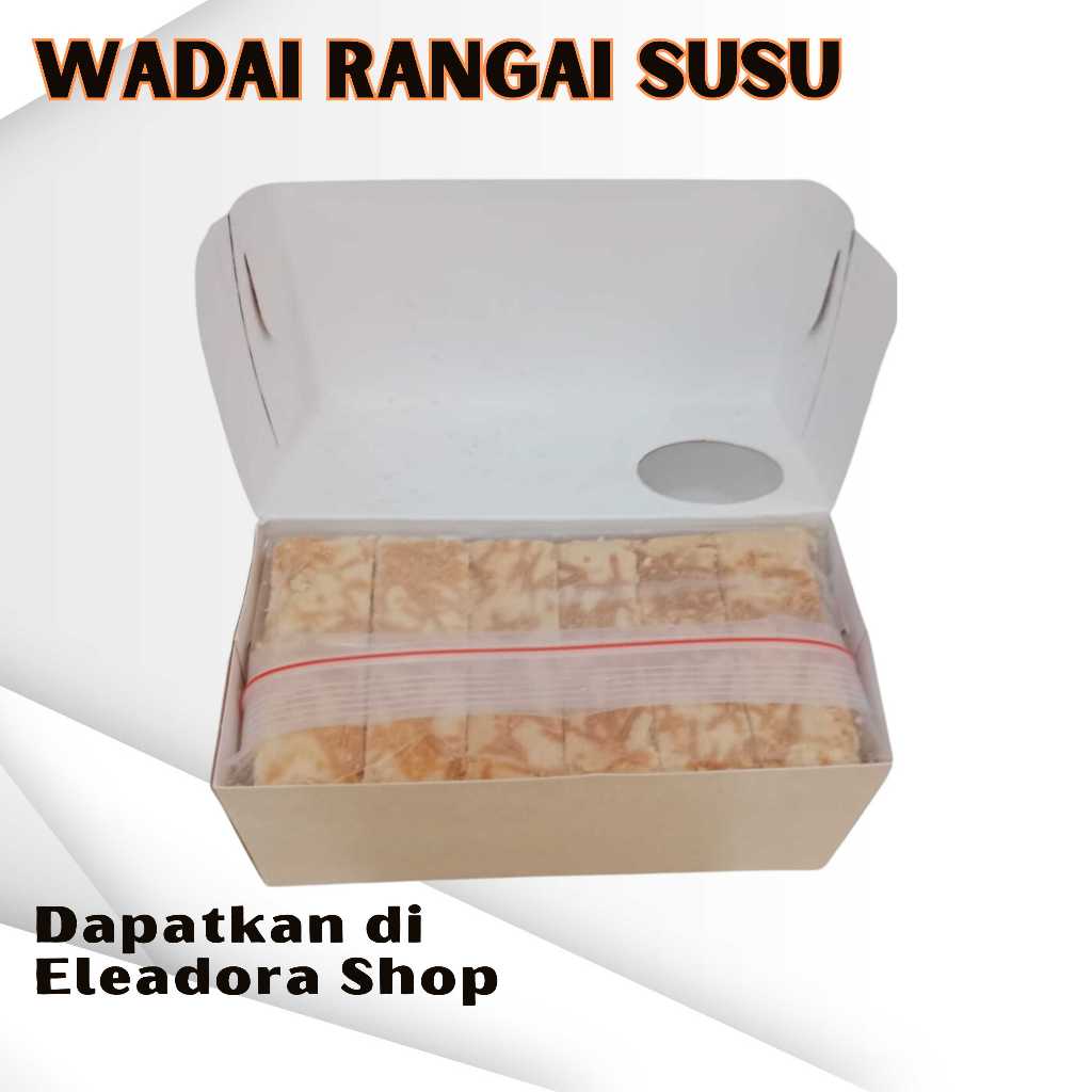Jual Wadai Rangai Susu Merk Mama Dayat - Kue Rangai Khas Banjar - Rasa ...
