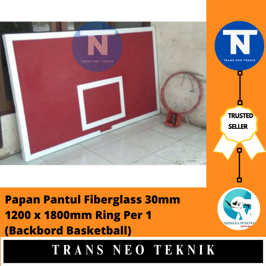 Jual Papan Pantul Fiberglass 30mm 1200 x 1800mm Ring Per 1 (Backbord ...