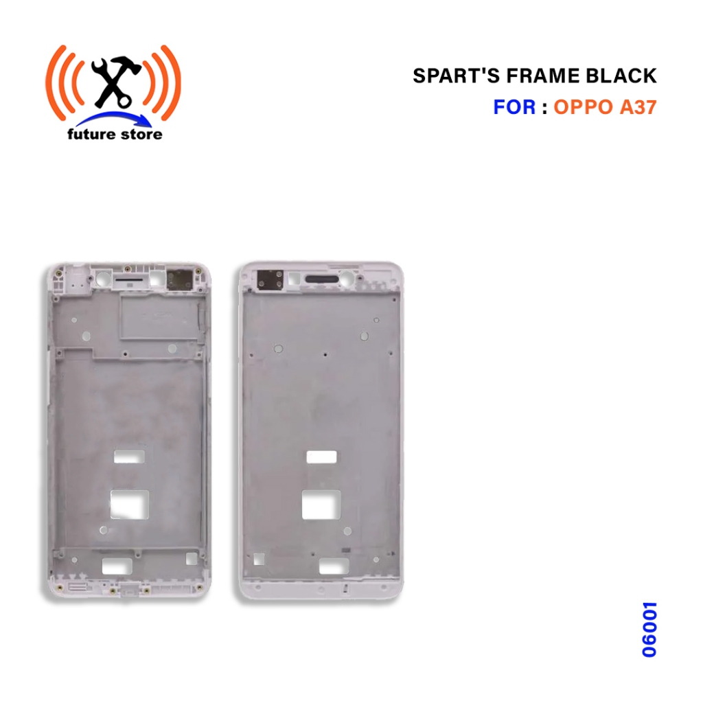 Jual SPART'S FRAME OPPO A37 WHITE | Shopee Indonesia