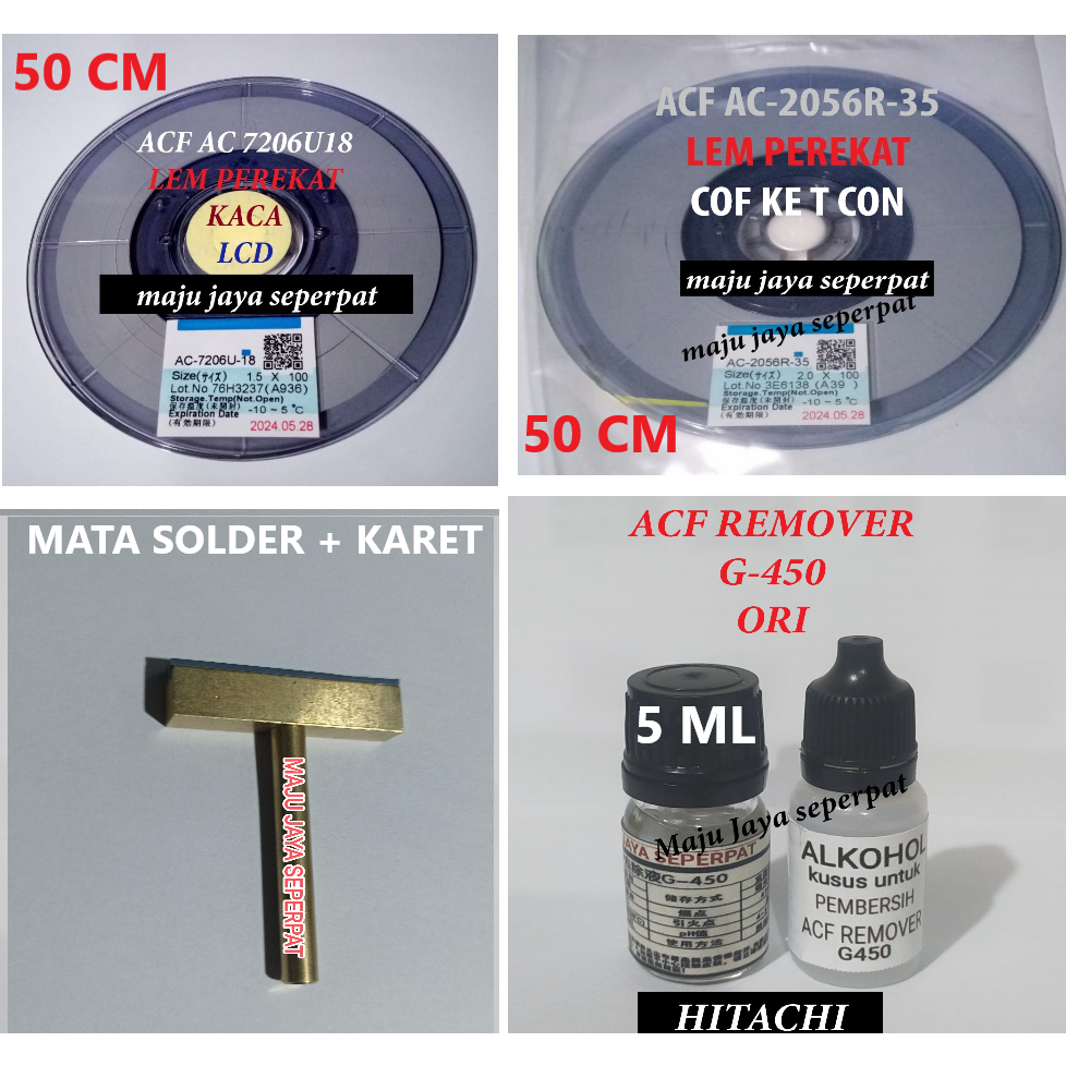 Jual Lem Perekat Ic Cof Lcd Tv Acf U Perekat Ic Cof Lcd Tv