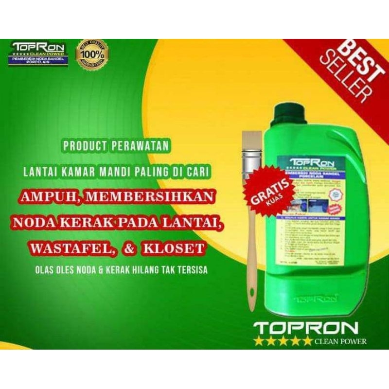Jual (FREE BUBBLE) TOPRON Clean Power Original | Shopee Indonesia