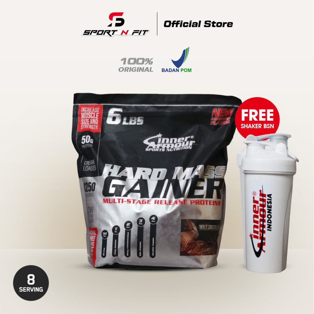 Jual Inner armour HARD MASS GAINER 6LB BPOM Shopee Indonesia