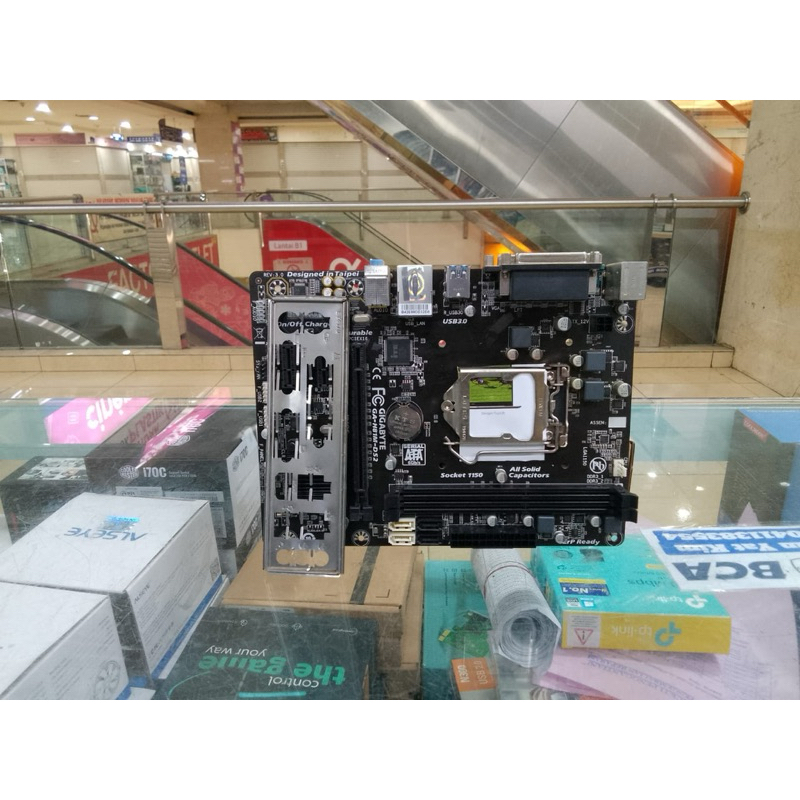 Jual MOTHERBOARD GIGABYTE H81 2ND MULUS Shopee Indonesia
