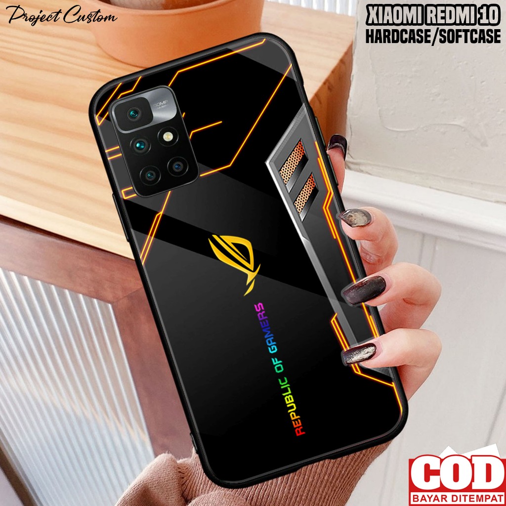 Custodia HONLEN Per Redmi 10 / Redmi 10 2022 – Cover Trasparente Sfumata TPU Con Angoli Rinforzati