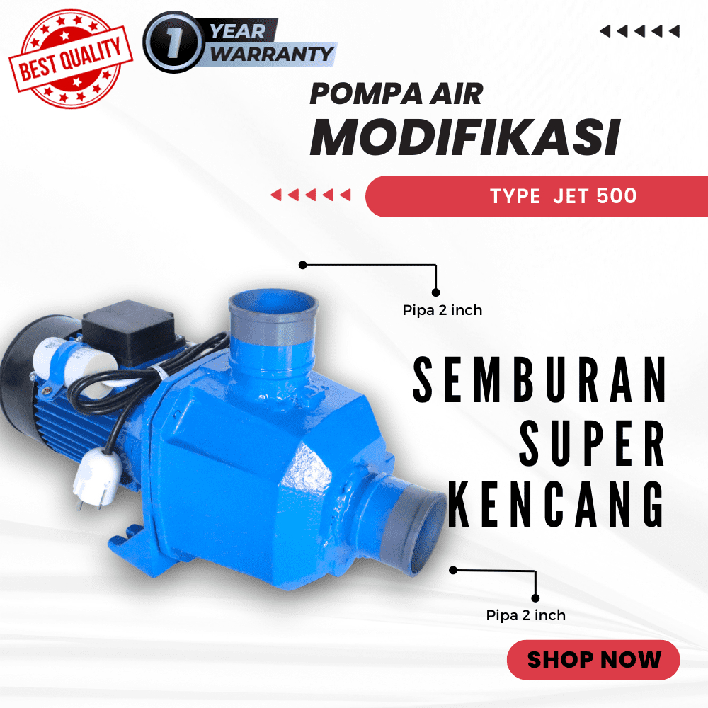 Jual Jual Pompa Air Modifikasi Jet 500 Pompa Air Untuk Irigasi Pertanian Hemat Listrik Debit Air 9164